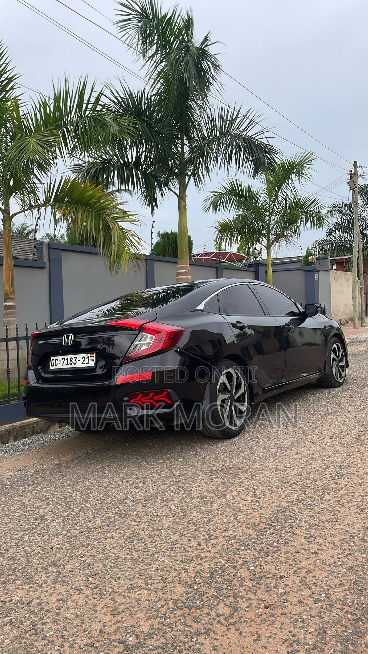 Honda Civic LX Sedan 2019 Black