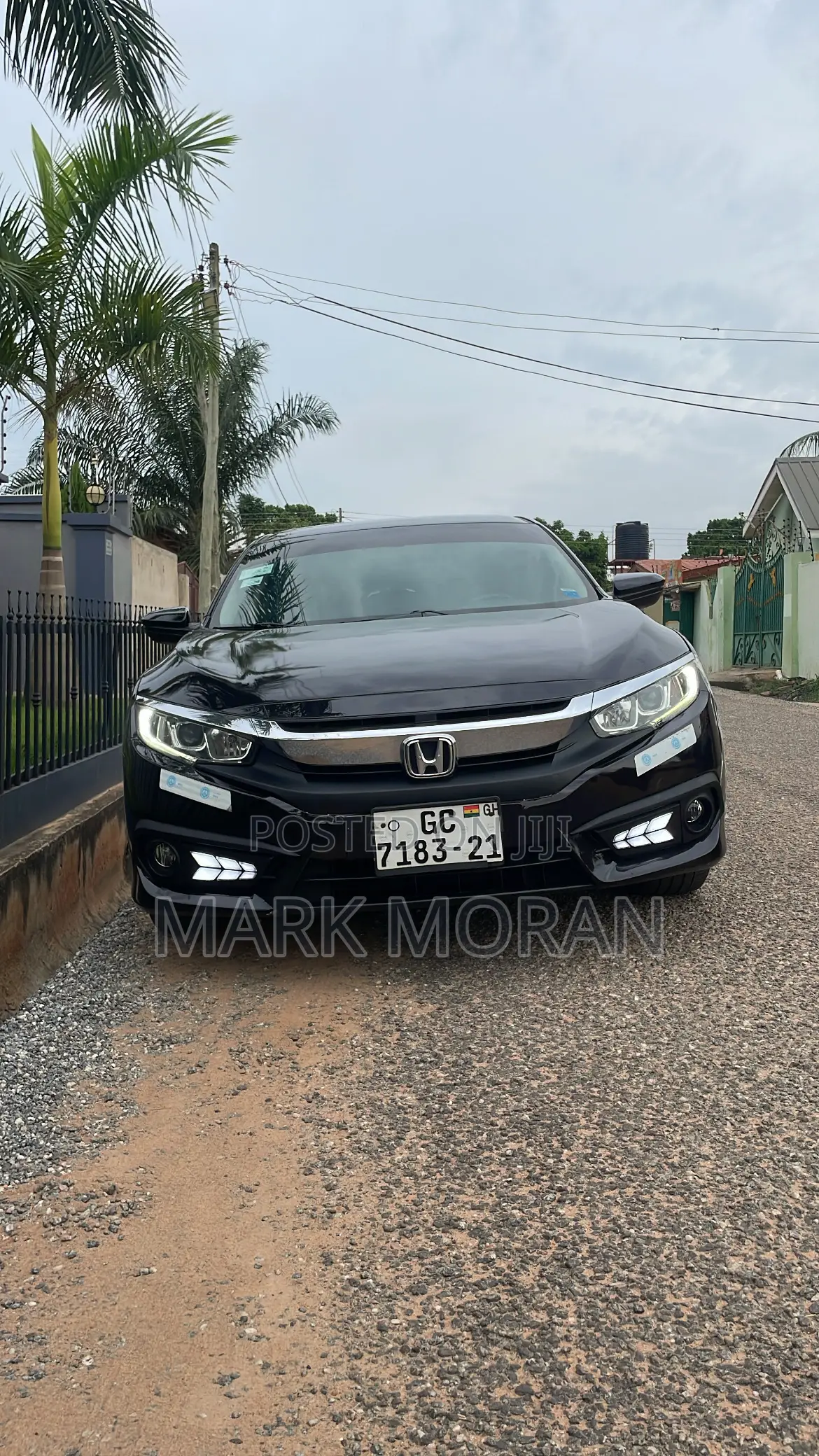 Honda Civic LX Sedan 2019 Black