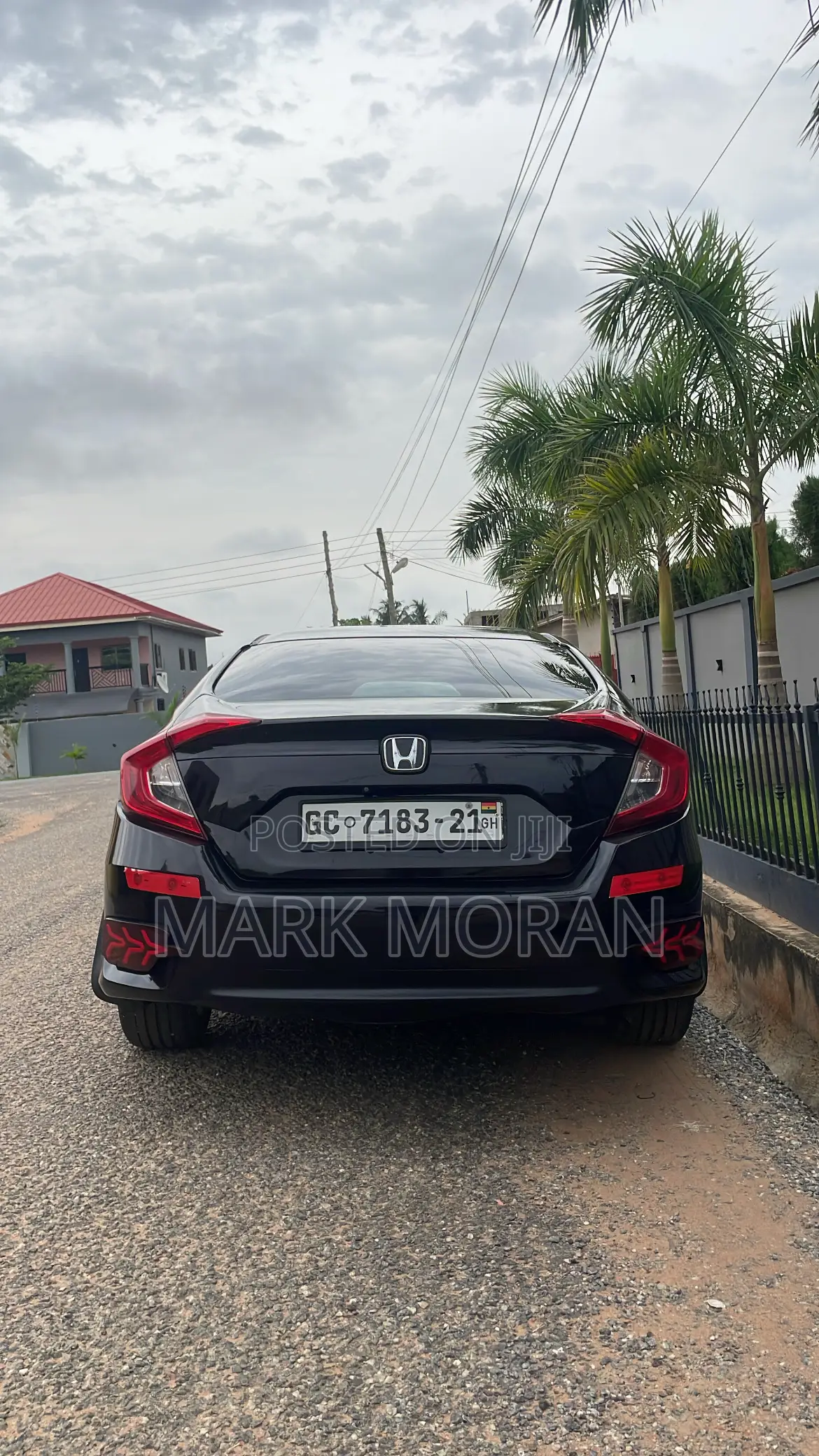 Honda Civic LX Sedan 2019 Black