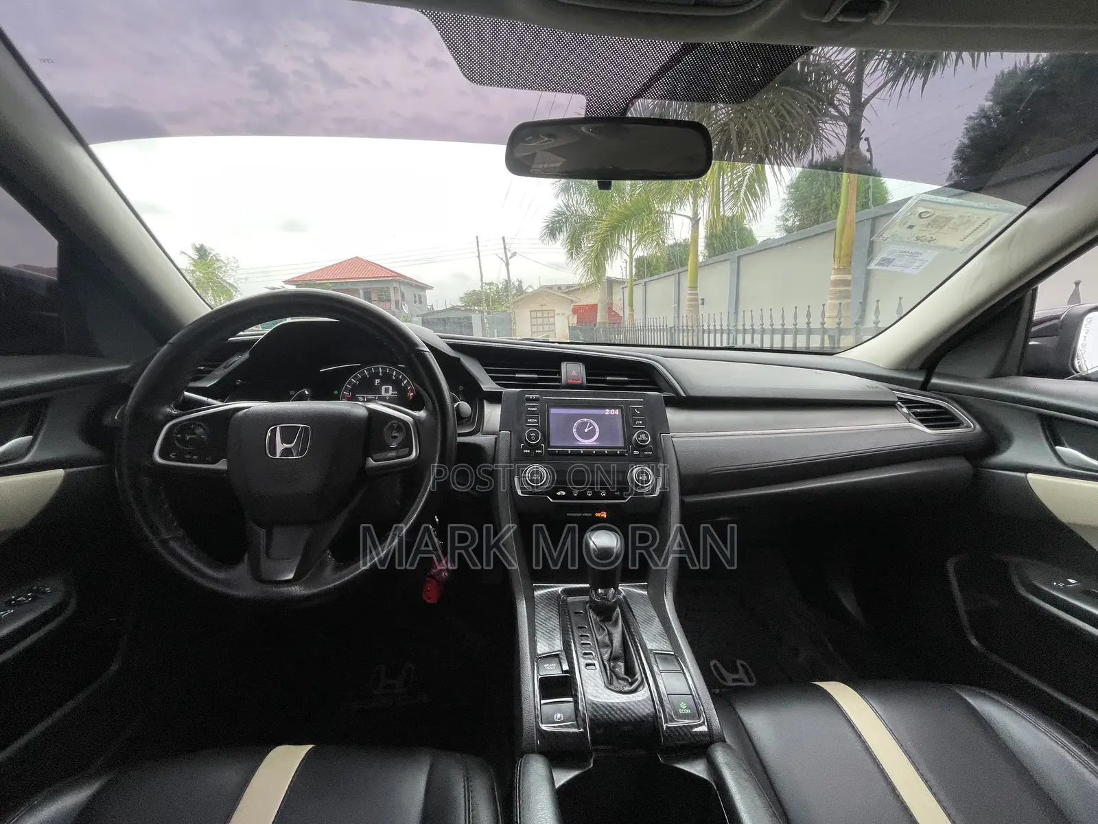Honda Civic LX Sedan 2019 Black