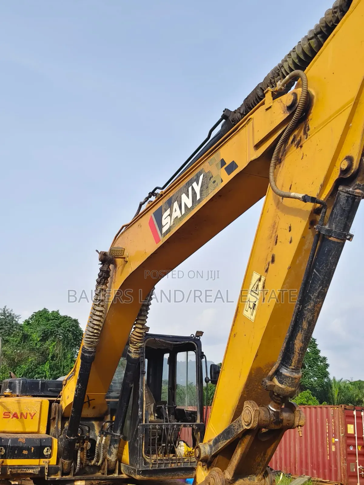 Ghana Used Sany Excavator China