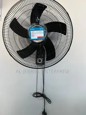 20” Wall Fan Black