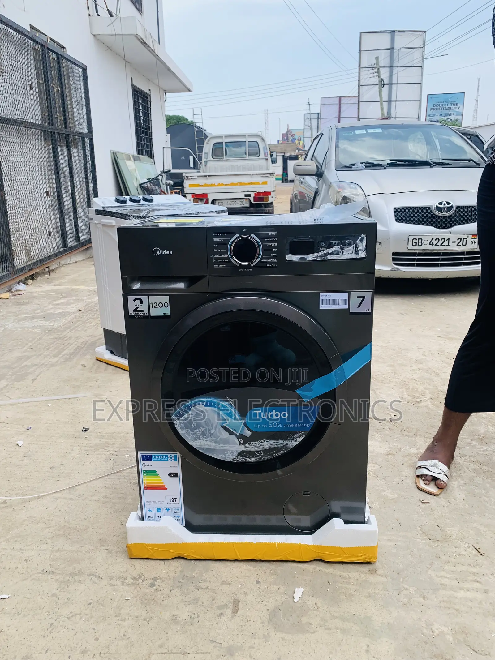 Newly Sealed in Box 8kg Midea Washing Machine Full Auto