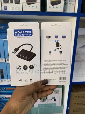 Adapter Usb to HDTV/Vga Independent Audio Output