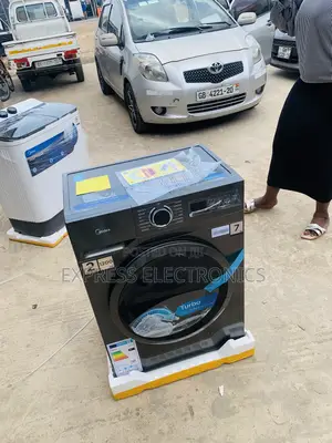 Zealous Sleek Wm Front Load Full Auto Midea 8kg