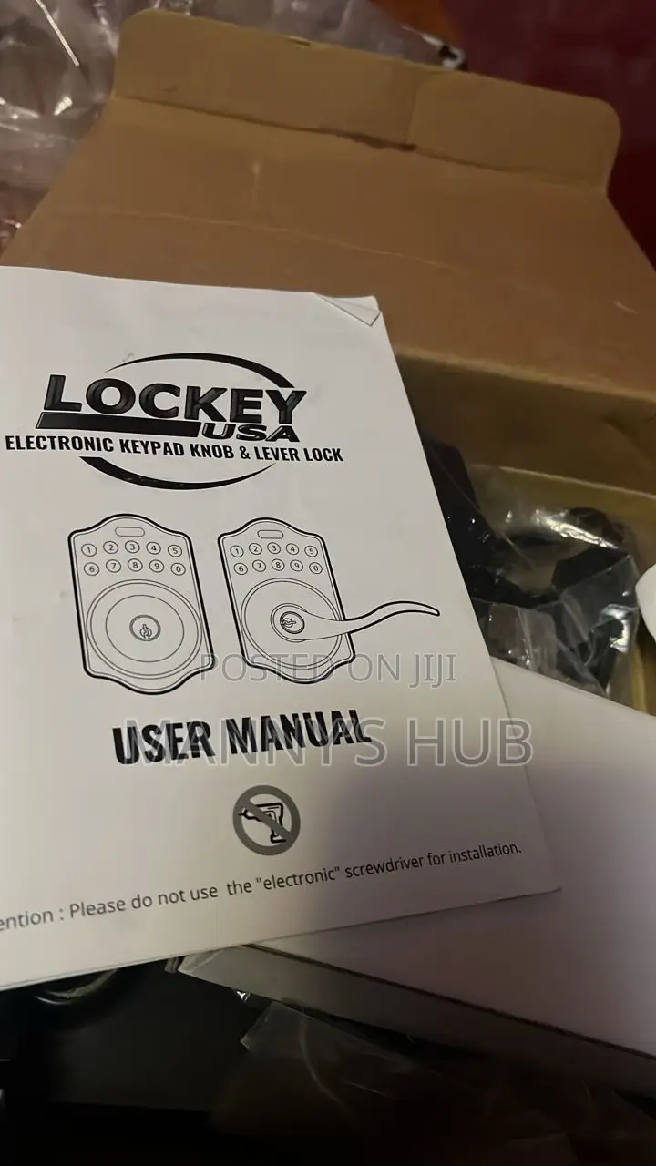 Lockey Usa Electronic Keypad Knob Lever Lock