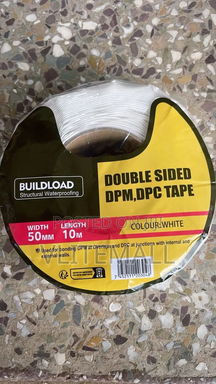 10m Buildload Double Sided Dpm, Dpc Tape