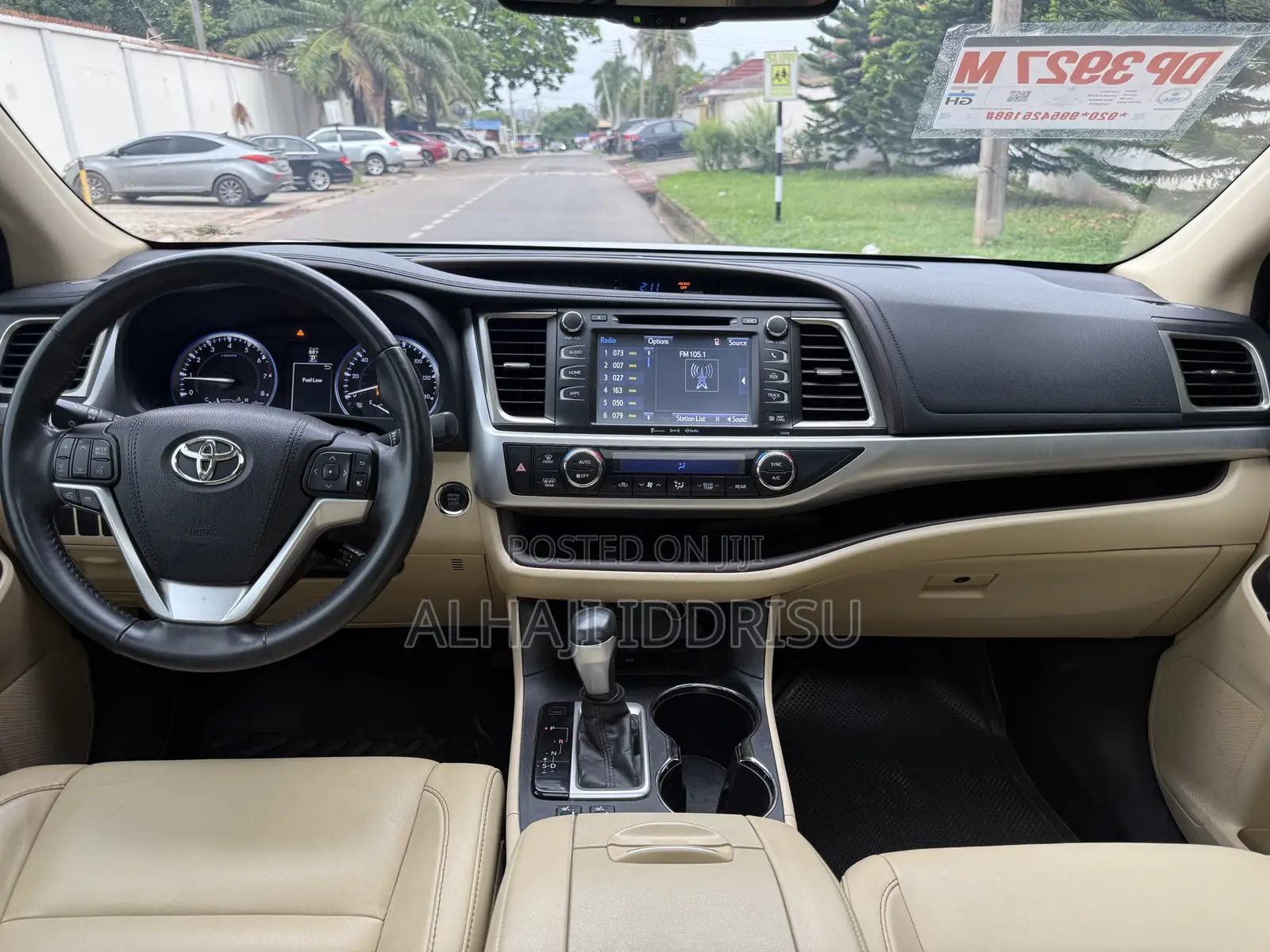 Toyota Highlander Limited 4x2 V6 (3.5L 6cyl 8A) 2017 Brown