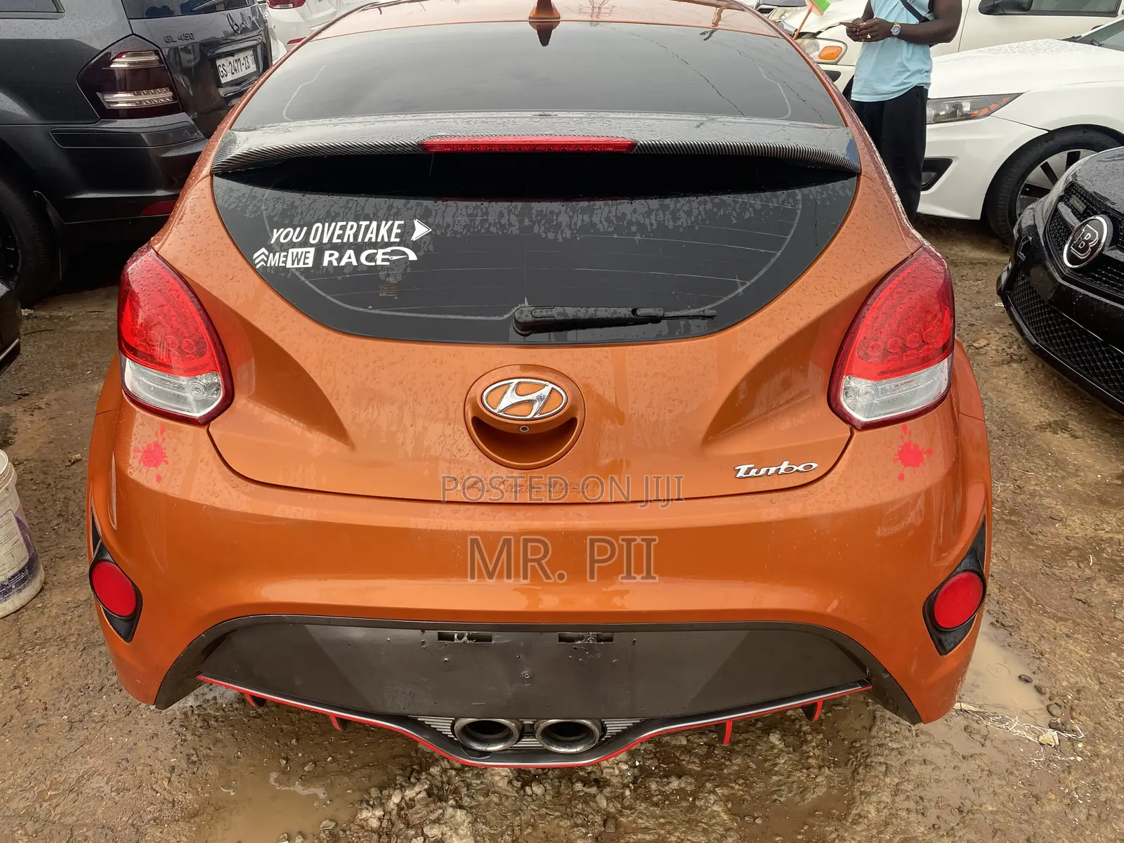 Hyundai Veloster 2015 Orange