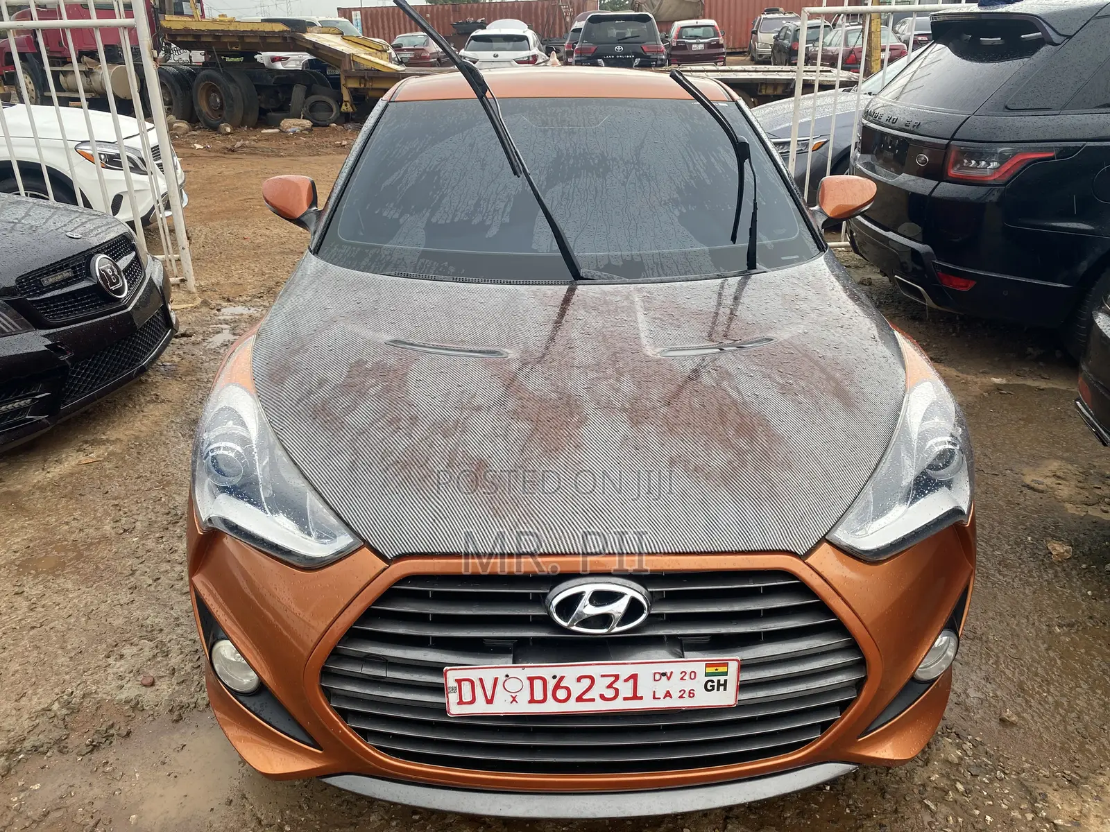 Hyundai Veloster 2015 Orange