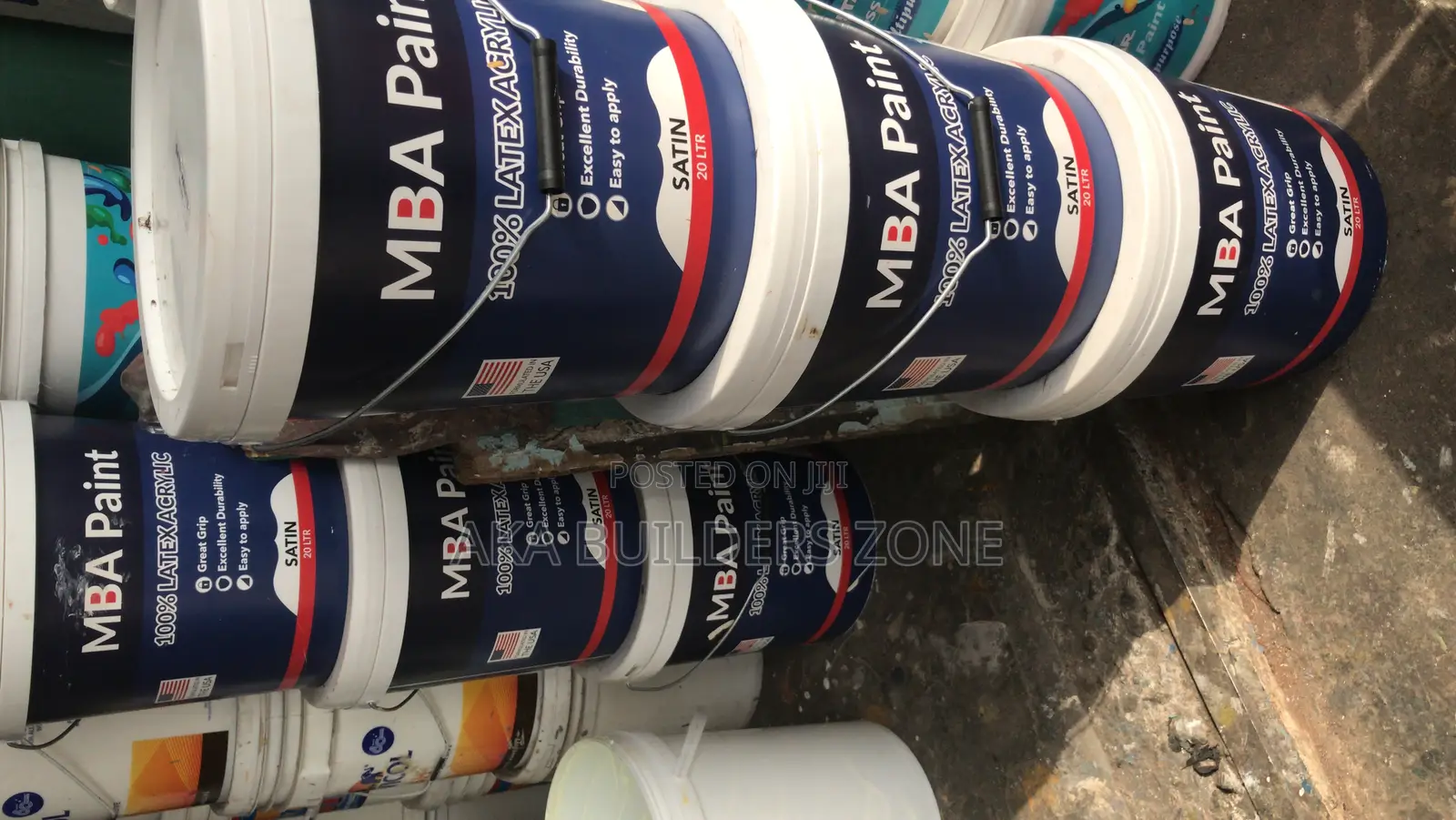 Acrylic Eggshell/Foreign Emulsion Paints