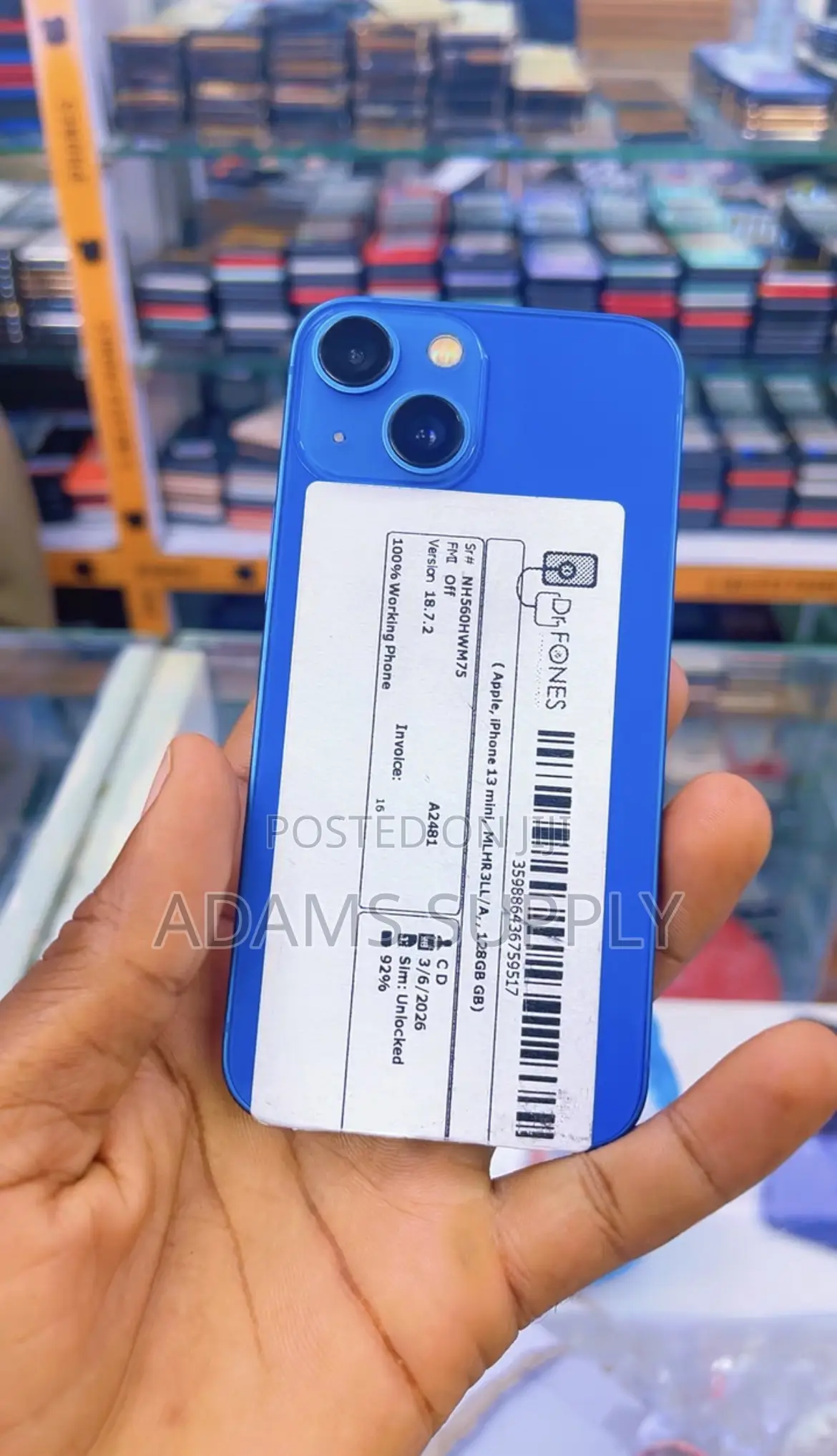 Apple iPhone 13 Mini 128 GB Blue