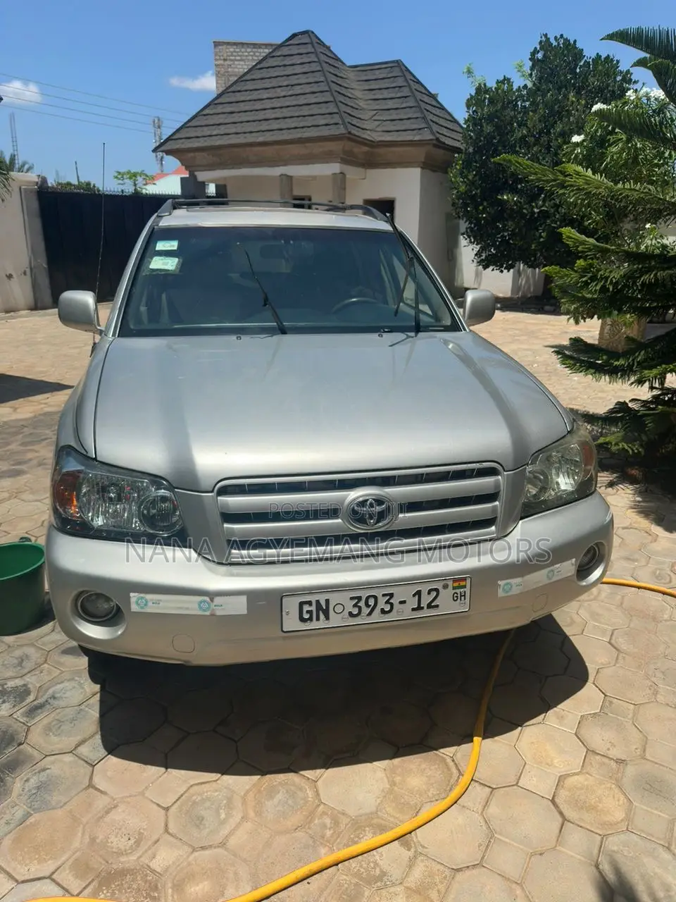 Toyota Highlander 4x4 2007 Gray
