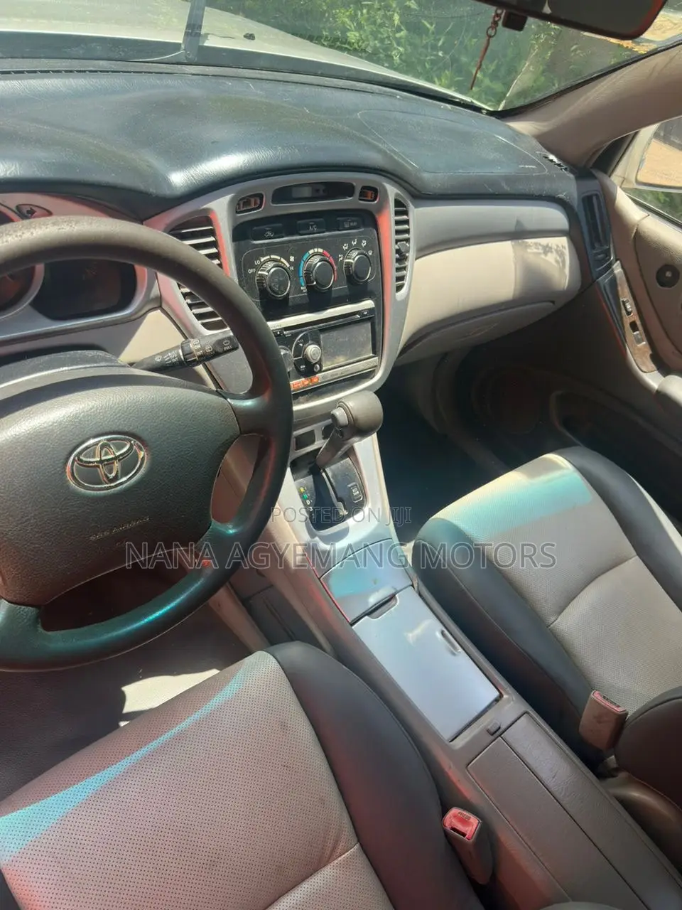 Toyota Highlander 4x4 2007 Gray