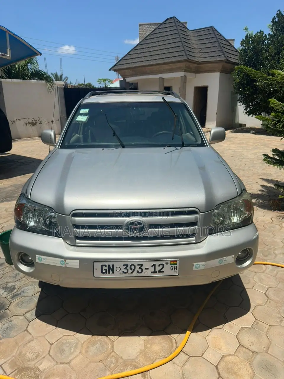Toyota Highlander 4x4 2007 Gray
