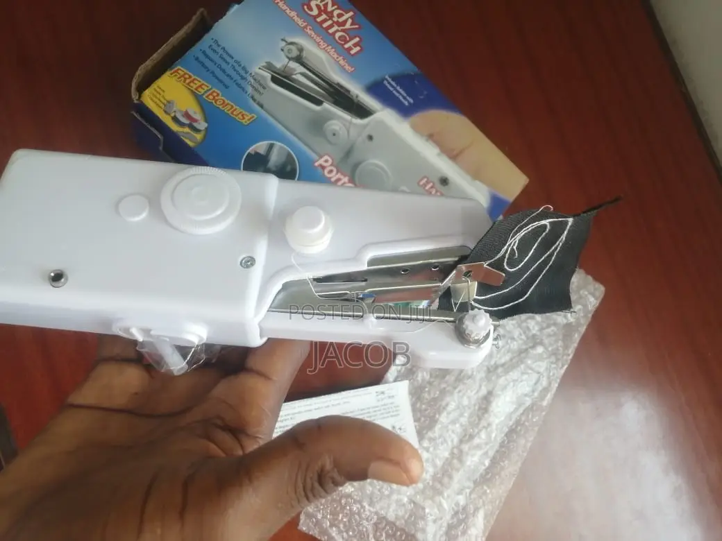 Handheld Sewing Machine Mini Portable Cordless Stitching Machine