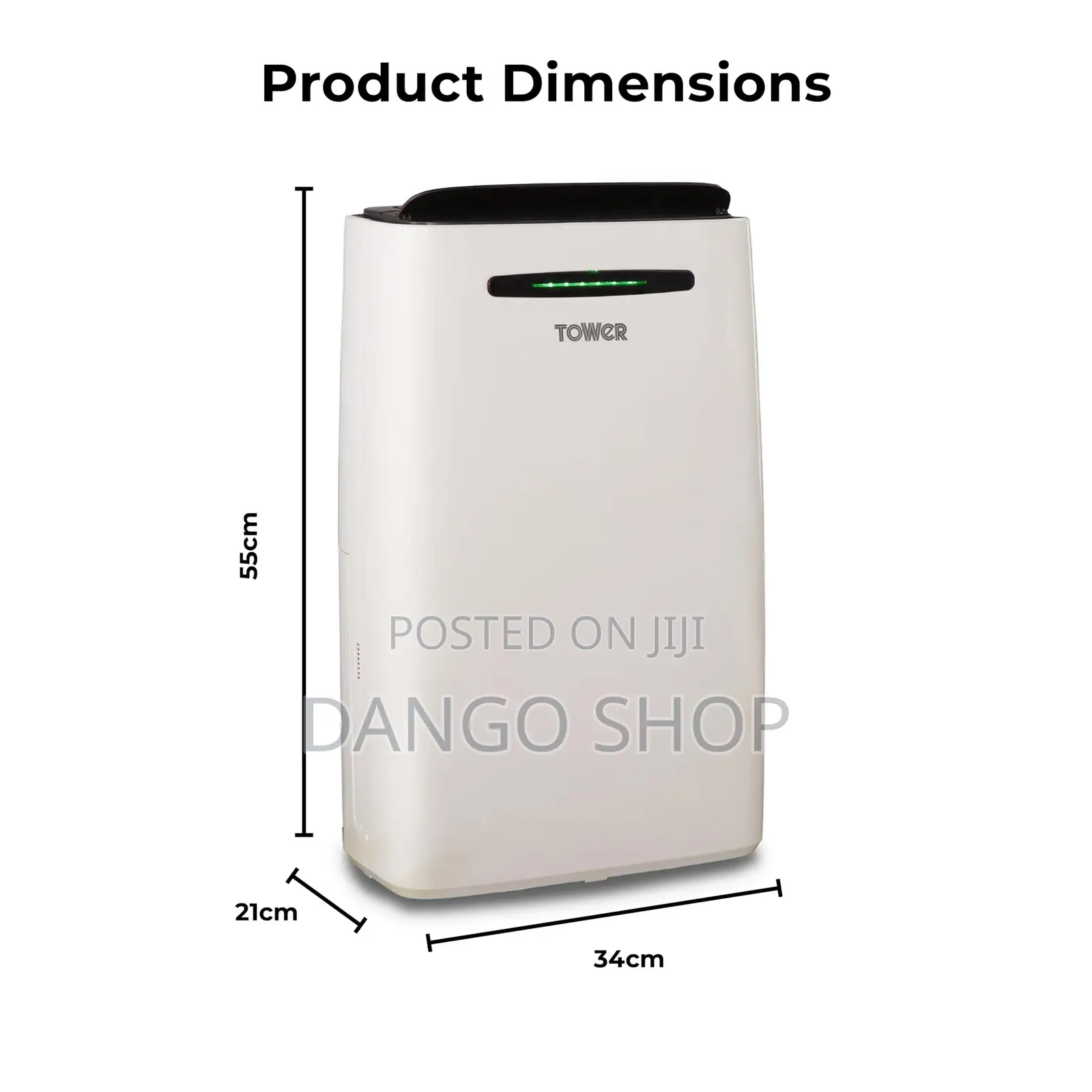 Tower 20l Compressor Dehumidifier
