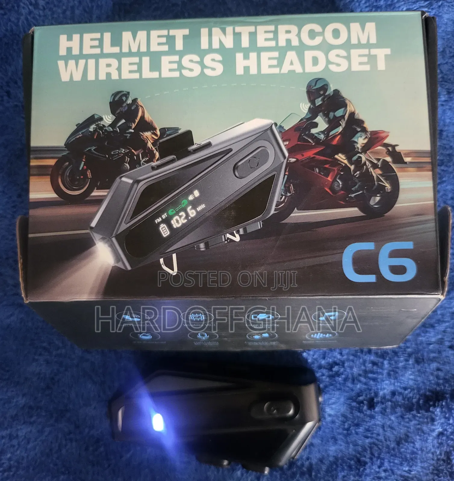 Motorcycle Helmet Bluetooth