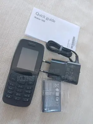 New Nokia 106 Black