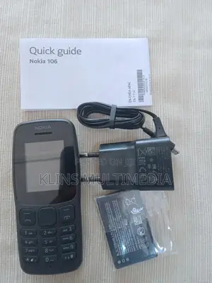 New Nokia 106 Black