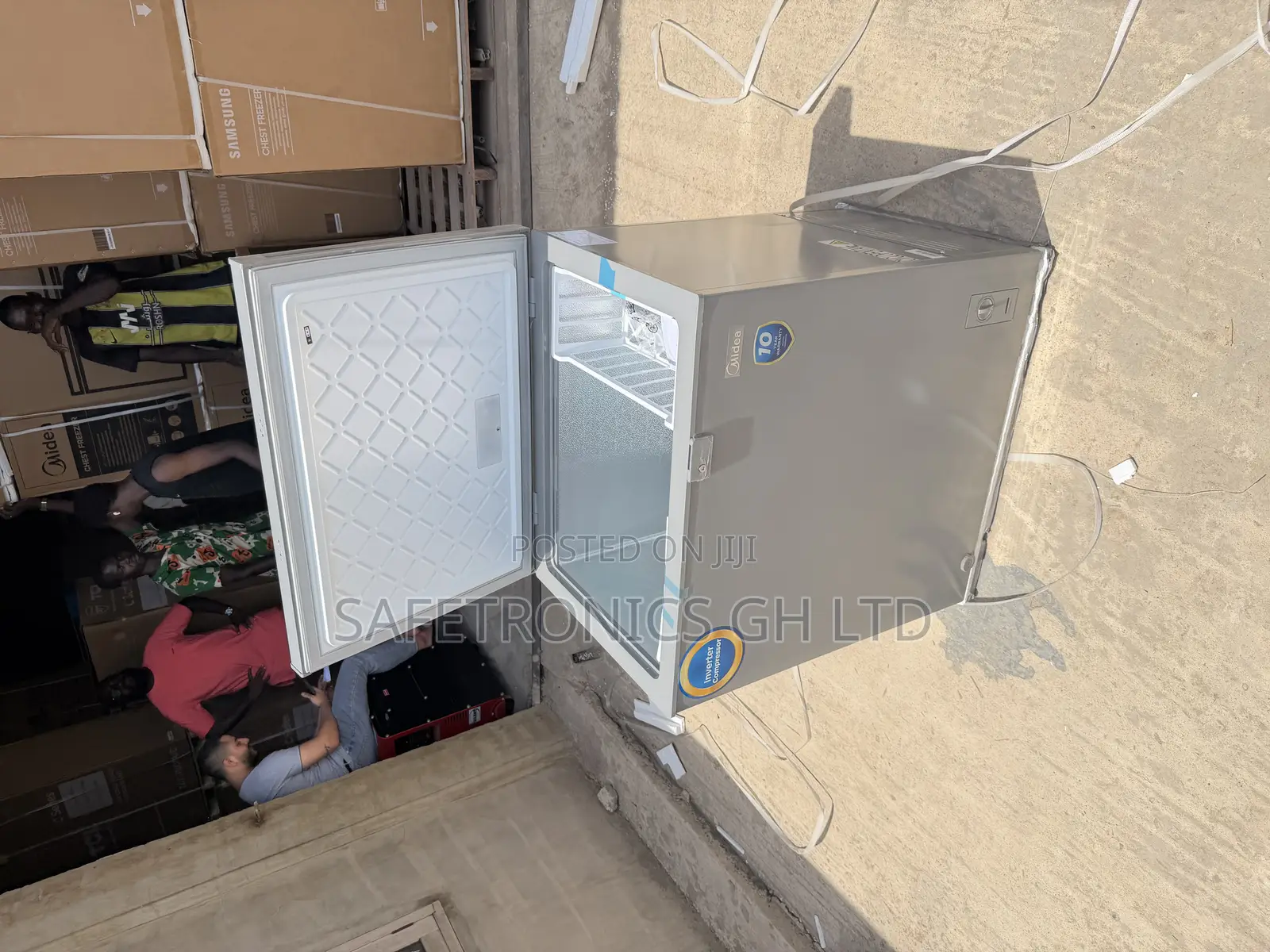 Best Reliable Chest Freezer - 198ltrs Grey Mdrc362fzg43d