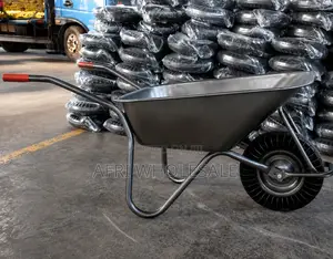 Heavy Duty Construction Trolley Wheel Barrow Farm Wheelbarrow