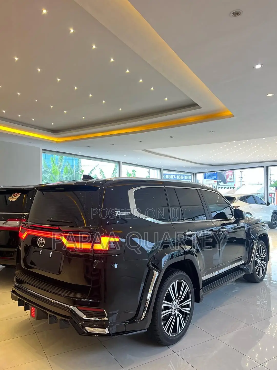 New Toyota Land Cruiser LC300 2025 Black