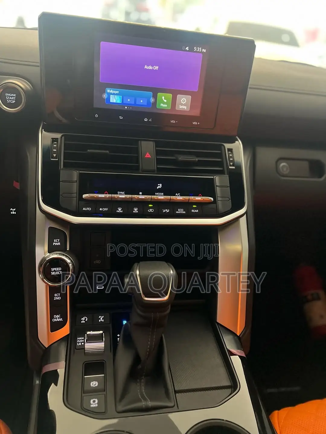 New Toyota Land Cruiser LC300 2025 Black
