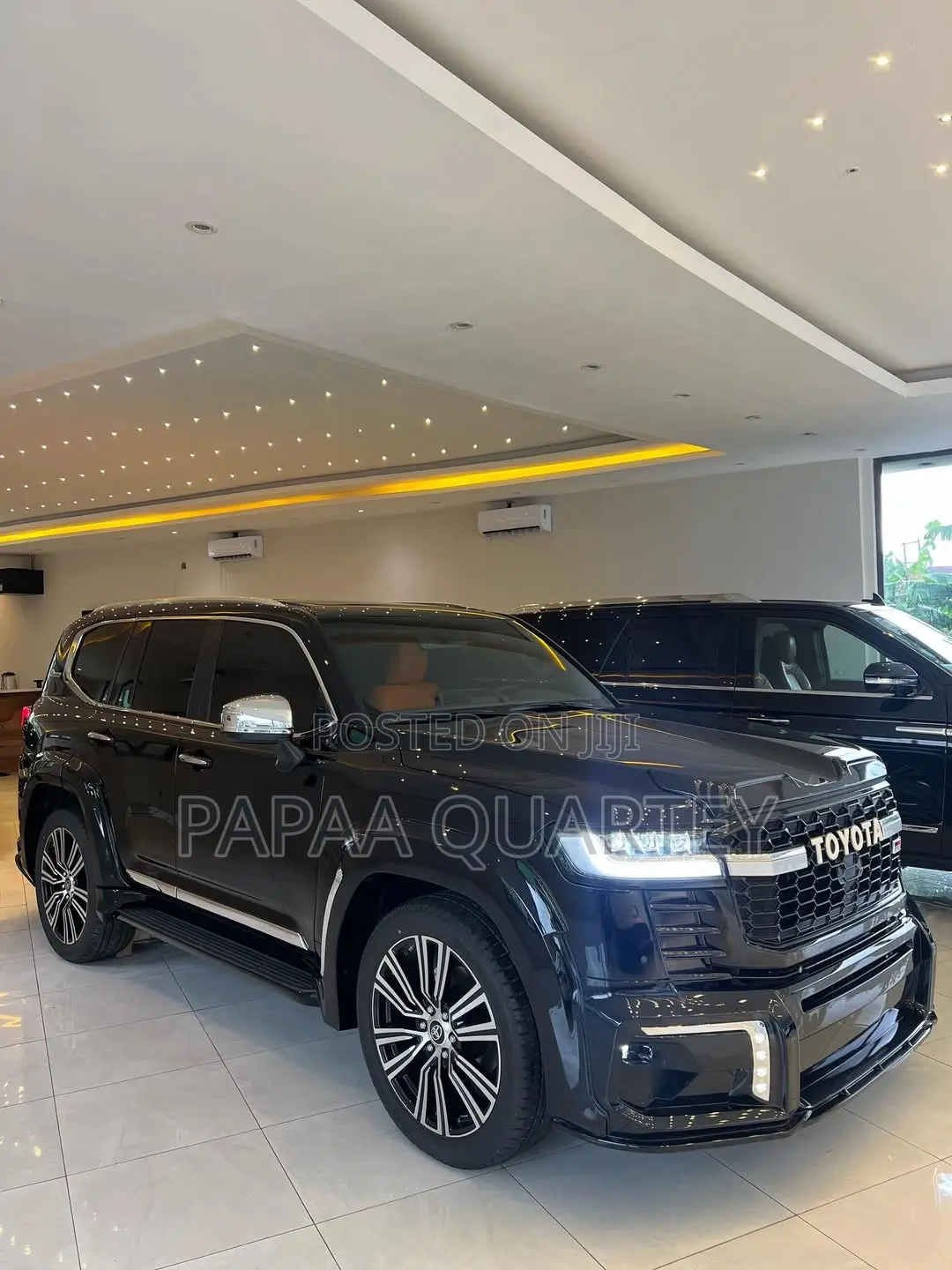 New Toyota Land Cruiser LC300 2025 Black
