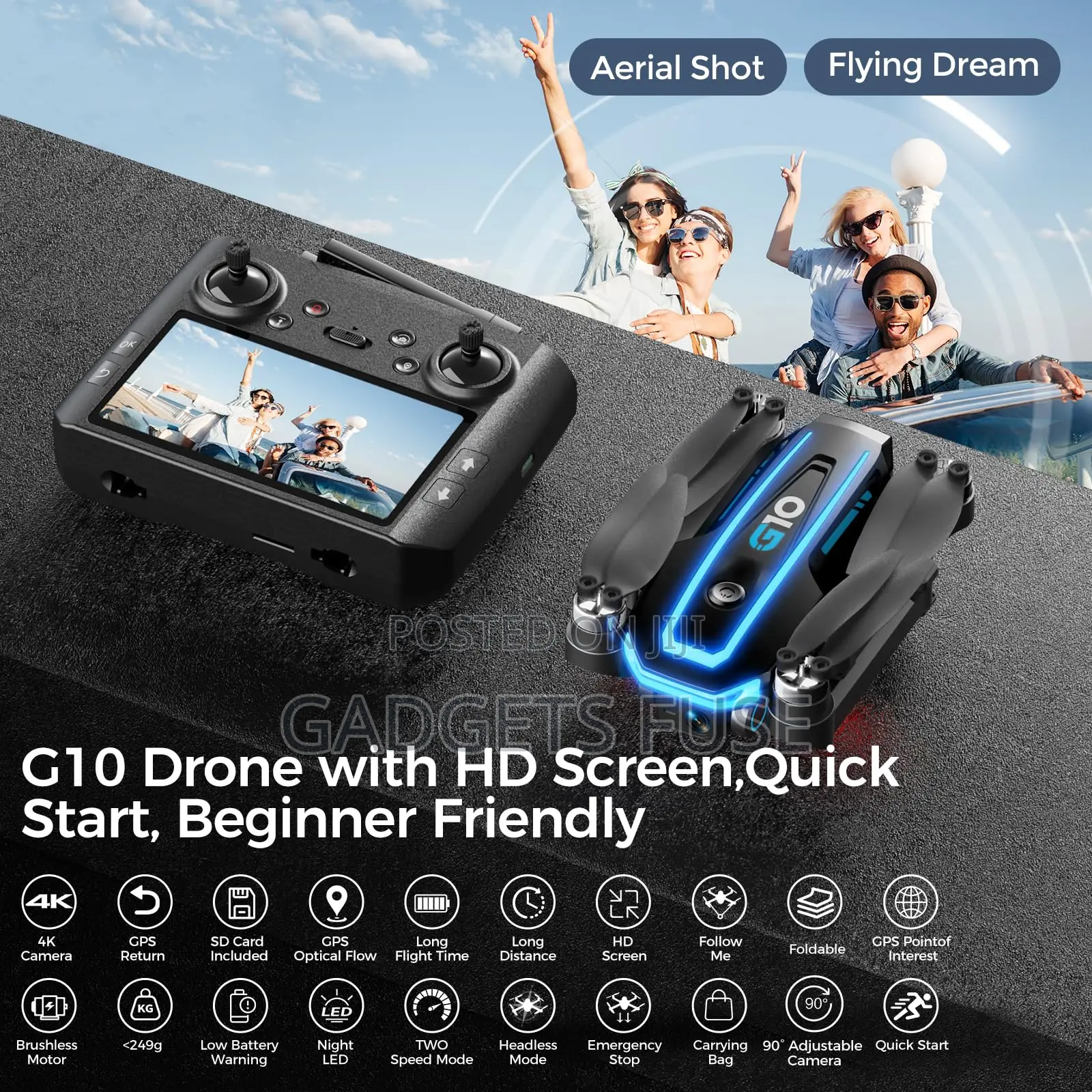 G10 Hd Aerial Drone