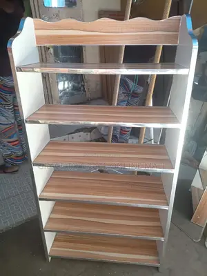 Wooden Shoe Rack Seven Steps