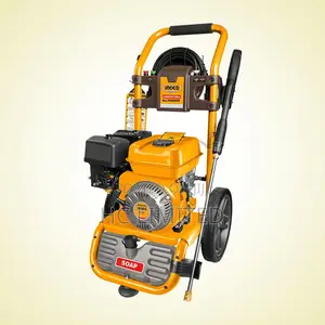 Ingco 212cc 6.0hp Gasoline Pressure Washer 1 Pcs 7.6m Hose- Ghpw2003