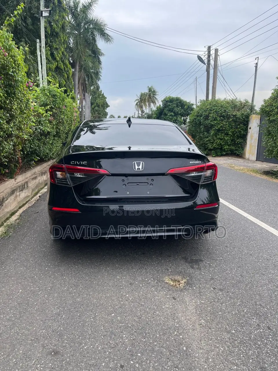 Honda Civic Sport 2022 Black