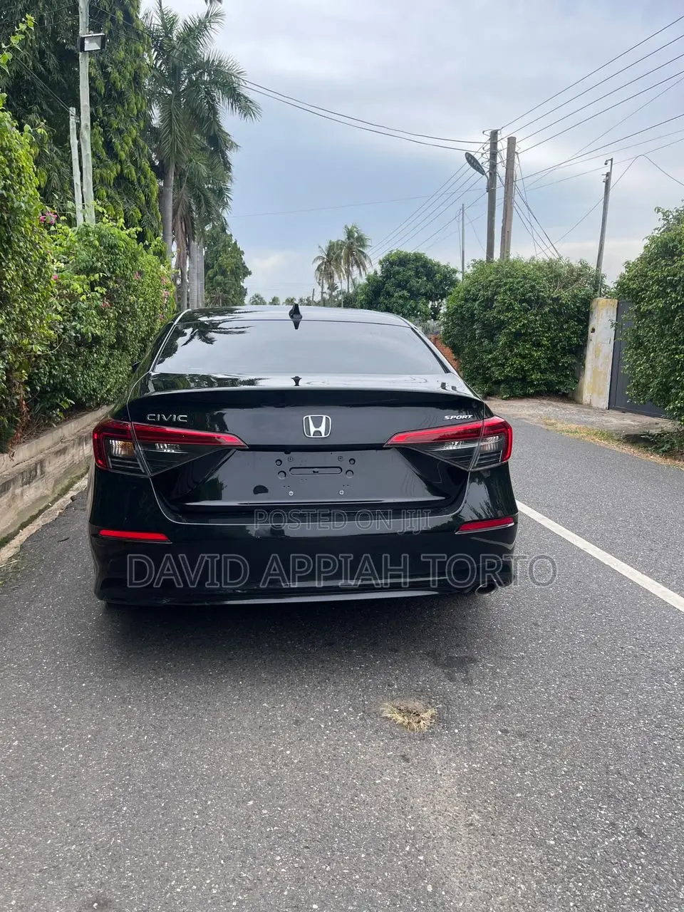 Honda Civic Sport 2022 Black