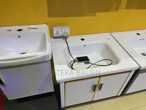 Cabinet Basin With Mirror/ Wash Hand Basin #E-W