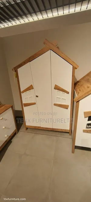 Bedroom Set for Kids (Bed/Wardrobe/Dresser/Study Table)