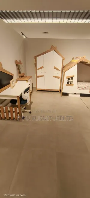 Bedroom Set for Kids (Bed/Wardrobe/Dresser/Study Table)