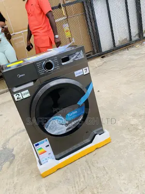 Exclusive Midea 7 Kg Front Load Washing Machine Mf110w70/T)
