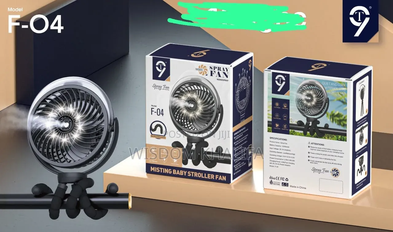Q9 Chargeable Fan