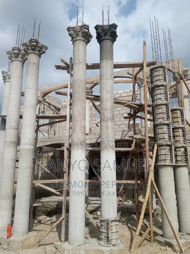 Sam Tuga Pillar Construction Work