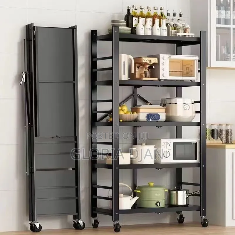 Foldable Multifunctional Metal Rack