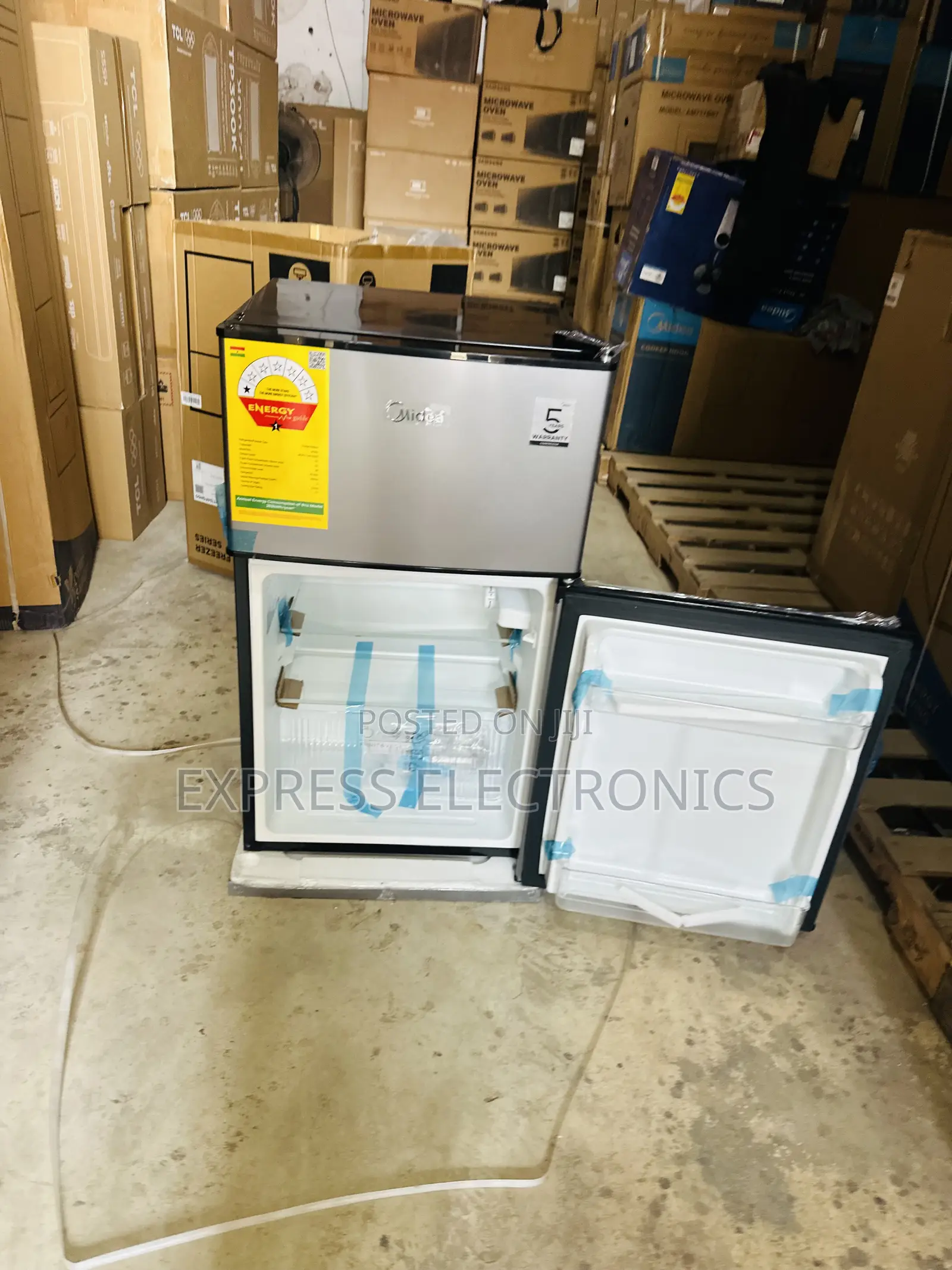 Text Us for Your Midea Double Door Fridge 87l Table Top