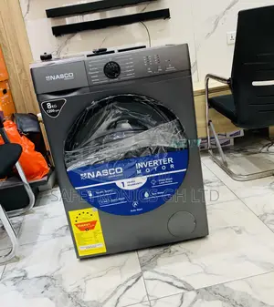 Energy Efficient Nasco Washing Machine 8kg Front Load Full Automatic