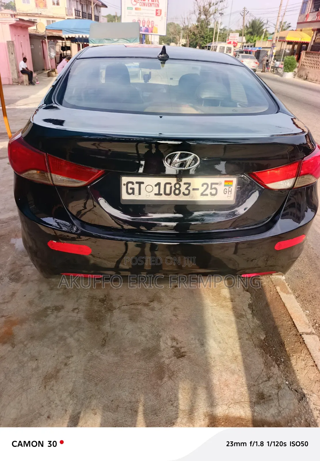 Hyundai Elantra GLS Sedan FWD (1.8L 4cyl 6A) 2013 Black