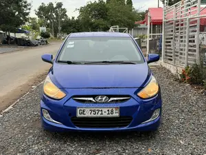 Hyundai Accent GLS 4dr Sedan (1.6L 4cyl 6M) 2014 Blue