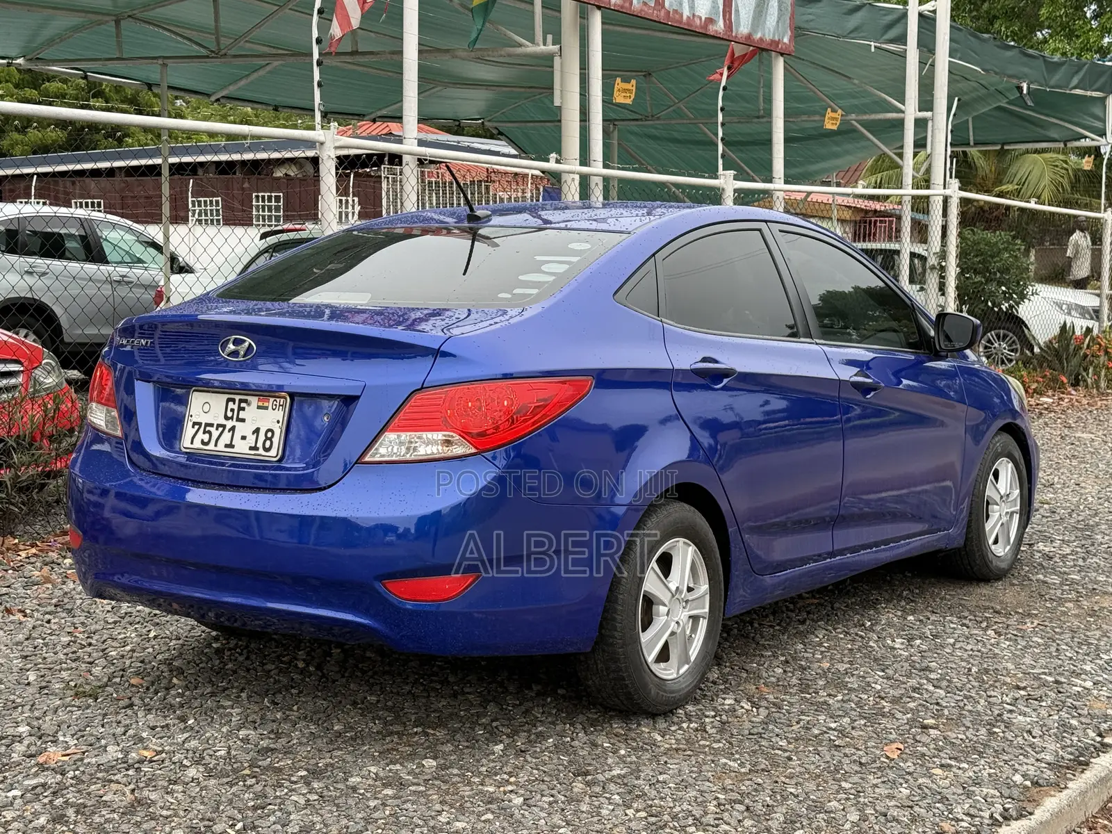 Hyundai Accent GLS 4dr Sedan (1.6L 4cyl 6M) 2014 Blue