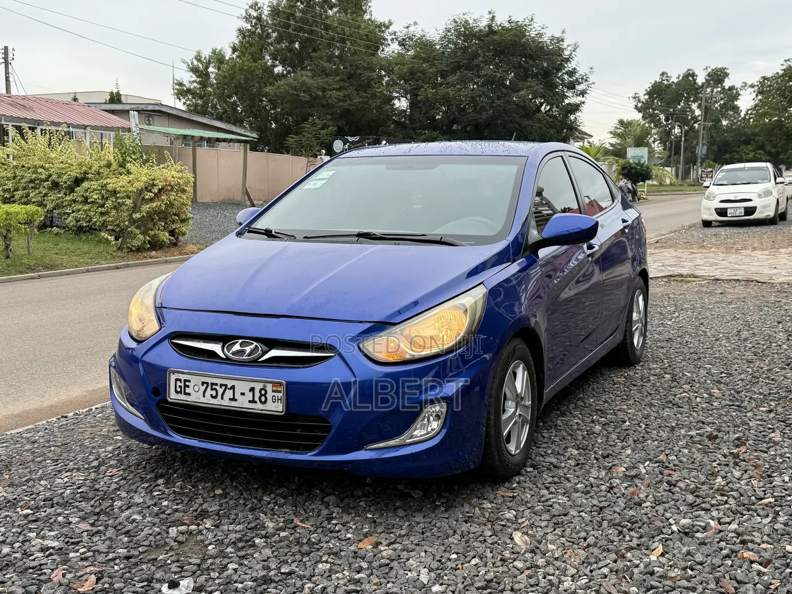 Hyundai Accent GLS 4dr Sedan (1.6L 4cyl 6M) 2014 Blue