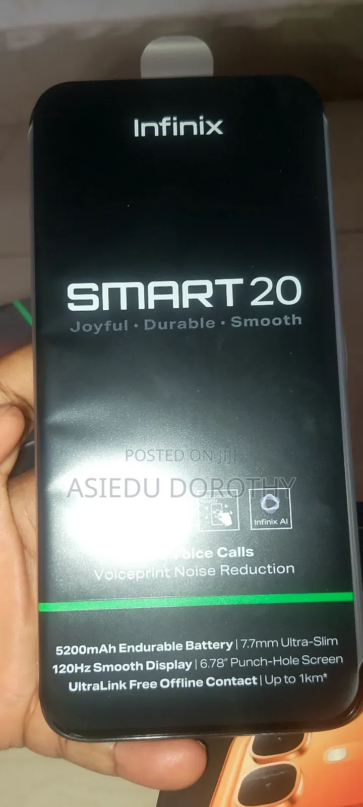 New Infinix Hot 20 128 GB Rose Gold