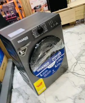 Buy Perfect Nasco Washing Machine 8kg Front Load Full Automatic Silver