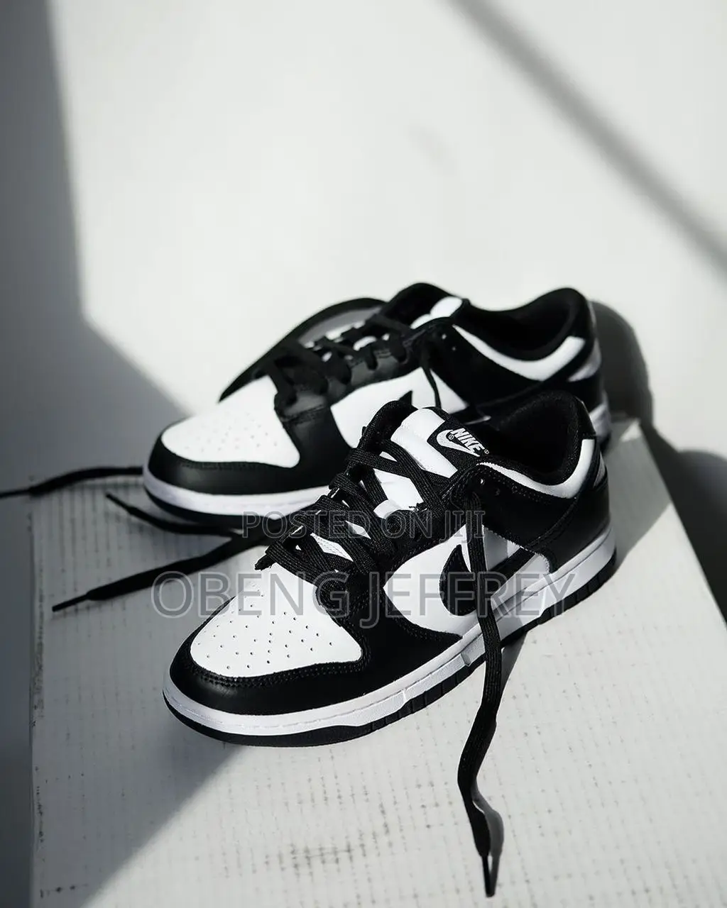 Original Nike Low Dunk Retro Panda Black/White